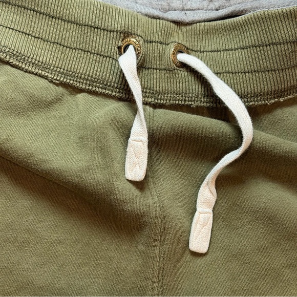 Vintage Aeropostale Shorts Men’s Large Green Fleece Baggy Drawstring Y2K Retro - Picture 6 of 13